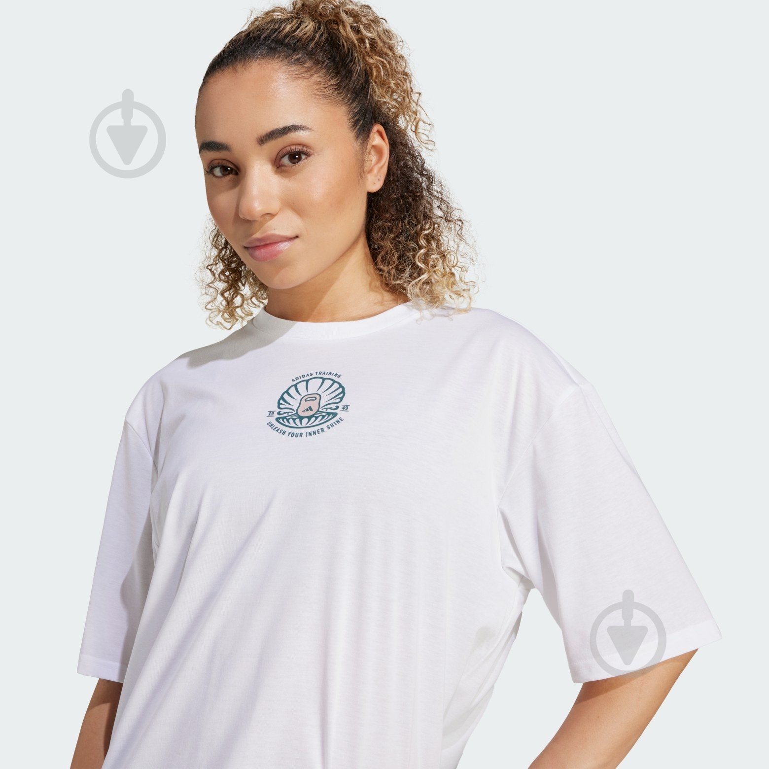 Футболка Adidas W STR G T JM8982 р.XS белый - фото 3 Футболка Adidas W STR G T JM8982 р.XS белый - фото 3