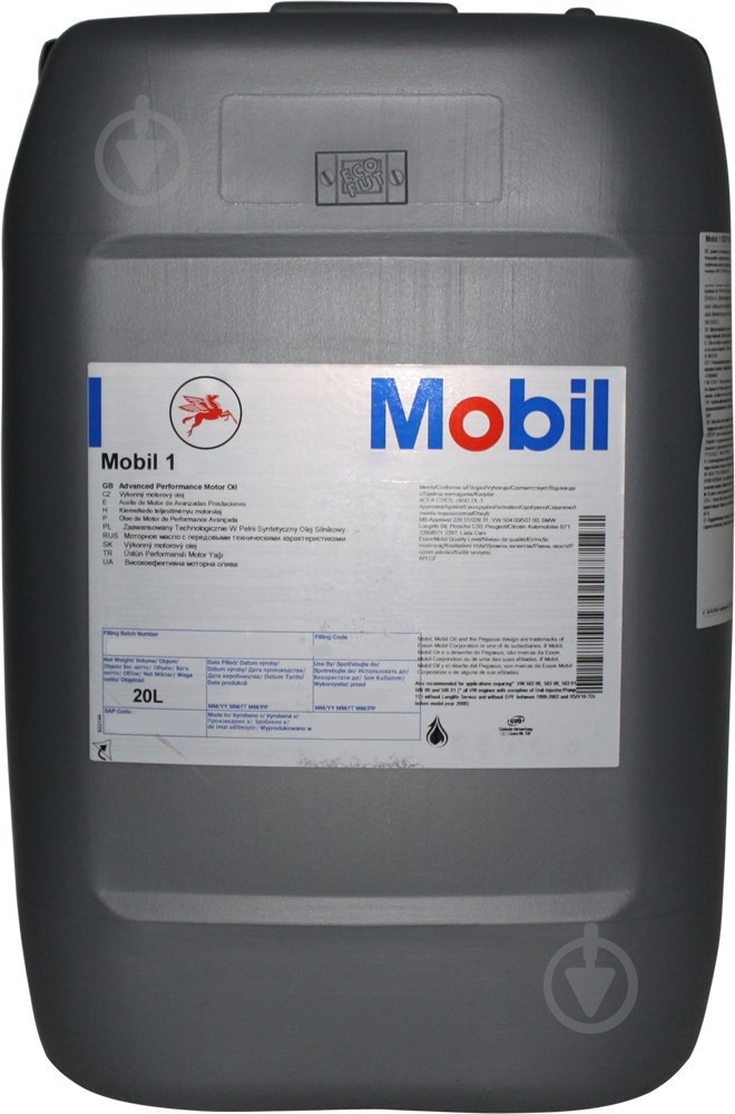 Моторна олива синтетична Mobil Super 3000 X1 5W-40 20 л (150011) - фото 1