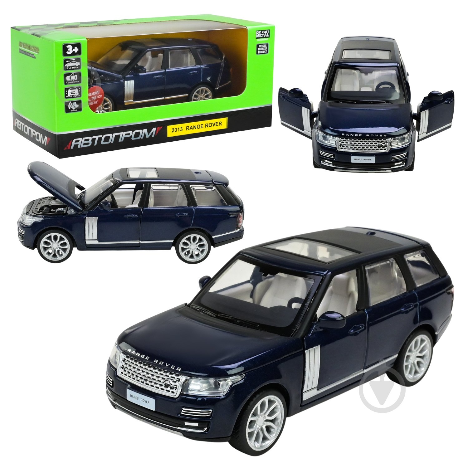 Машинка Автопром 1:34 68357 - фото 1 Машинка Автопром 1:34 68357 - фото 1