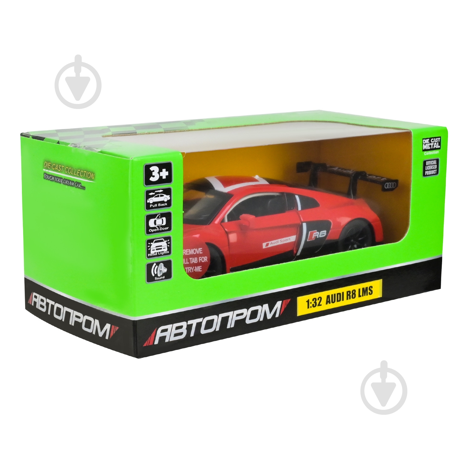 Машинка Автопром 1:32 68370 - фото 8 Машинка Автопром 1:32 68370 - фото 8