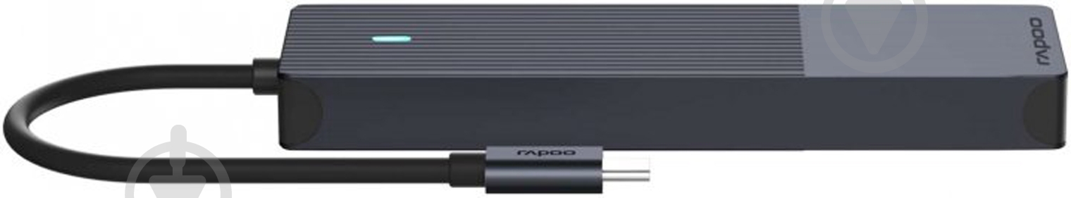 USB-хаб RAPOO USB-C UCM-2002 6 в 1 - фото 4