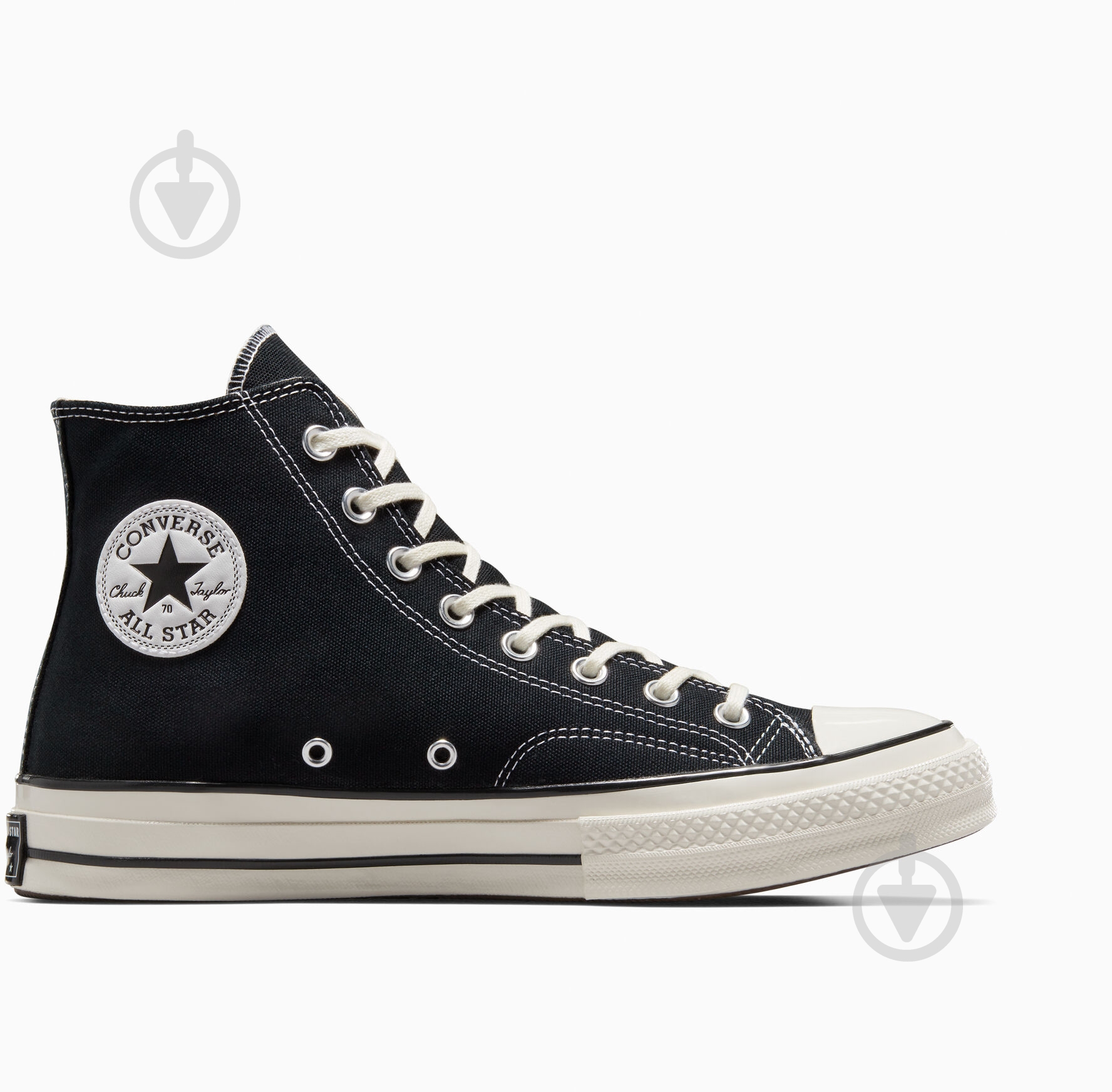 Кеды Converse CHUCK 70 Classic High Top 162050C р.41,5 черный - фото 1
