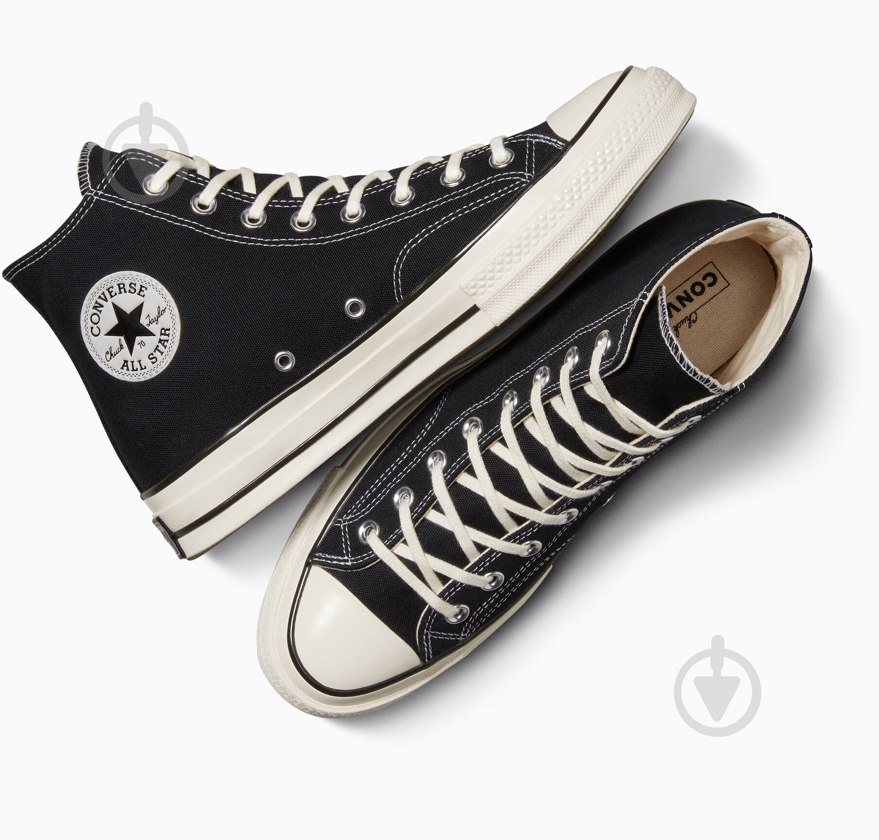 Кеды Converse CHUCK 70 Classic High Top 162050C р.41,5 черный - фото 3