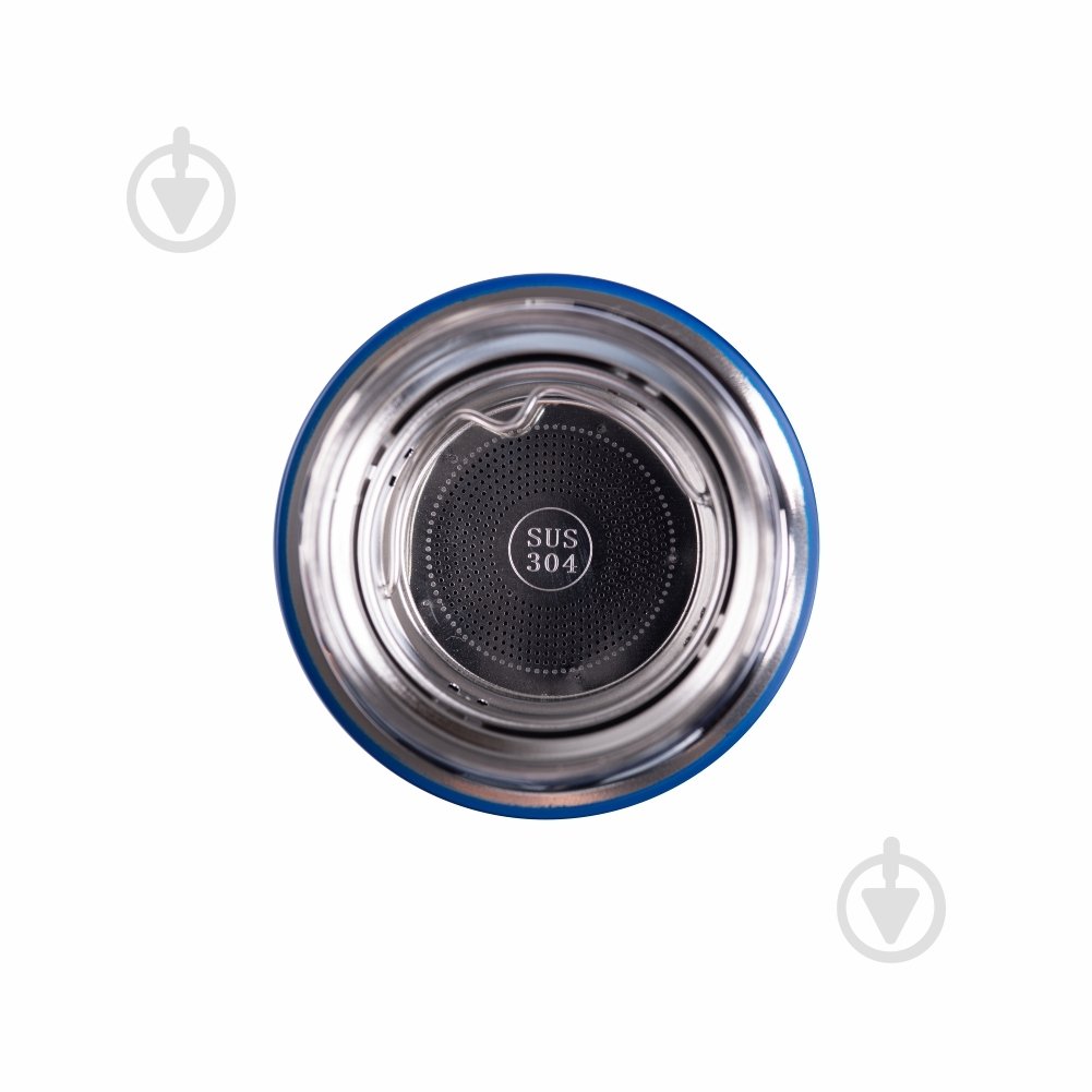 Термос Line Art Cusco з індикатором температури 500 мл синій - фото 3 Термос Line Art Cusco з індикатором температури 500 мл синій - фото 3