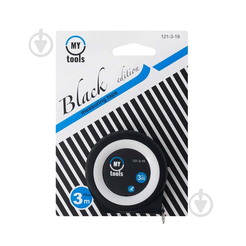 Рулетка My Tools Black Edition 121-3-19 3 м x 19 мм - фото 3 Рулетка My Tools Black Edition 121-3-19 3 м x 19 мм - фото 3