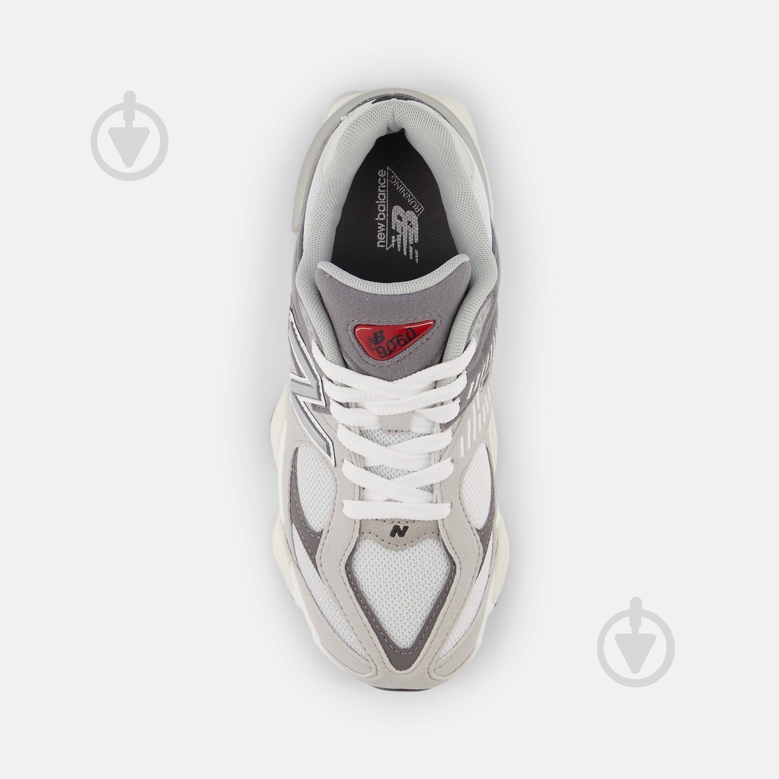 Кросівки для дівчаток демісезонні New Balance GC9060GY р.38 сірі - фото 4