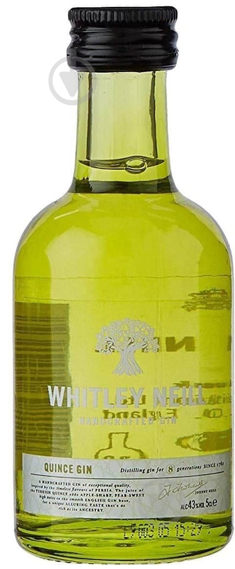 Джин Whitley Neill Quince 43% 0,05 л - фото 1