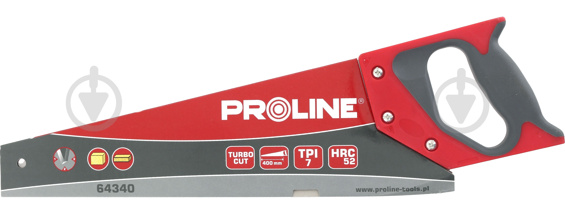 Пила по дереву 400 мм Proline Turbo Cut 64340 - фото 2