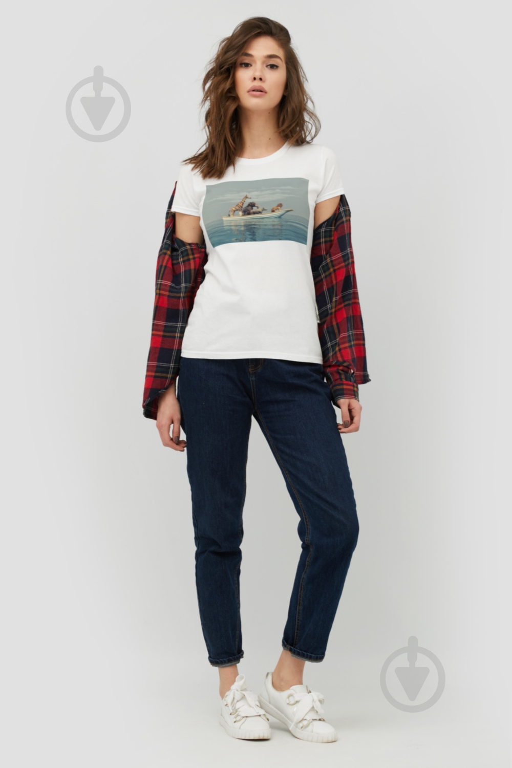 Футболка YAPPI Basic WW1315 р.S білий - фото 2