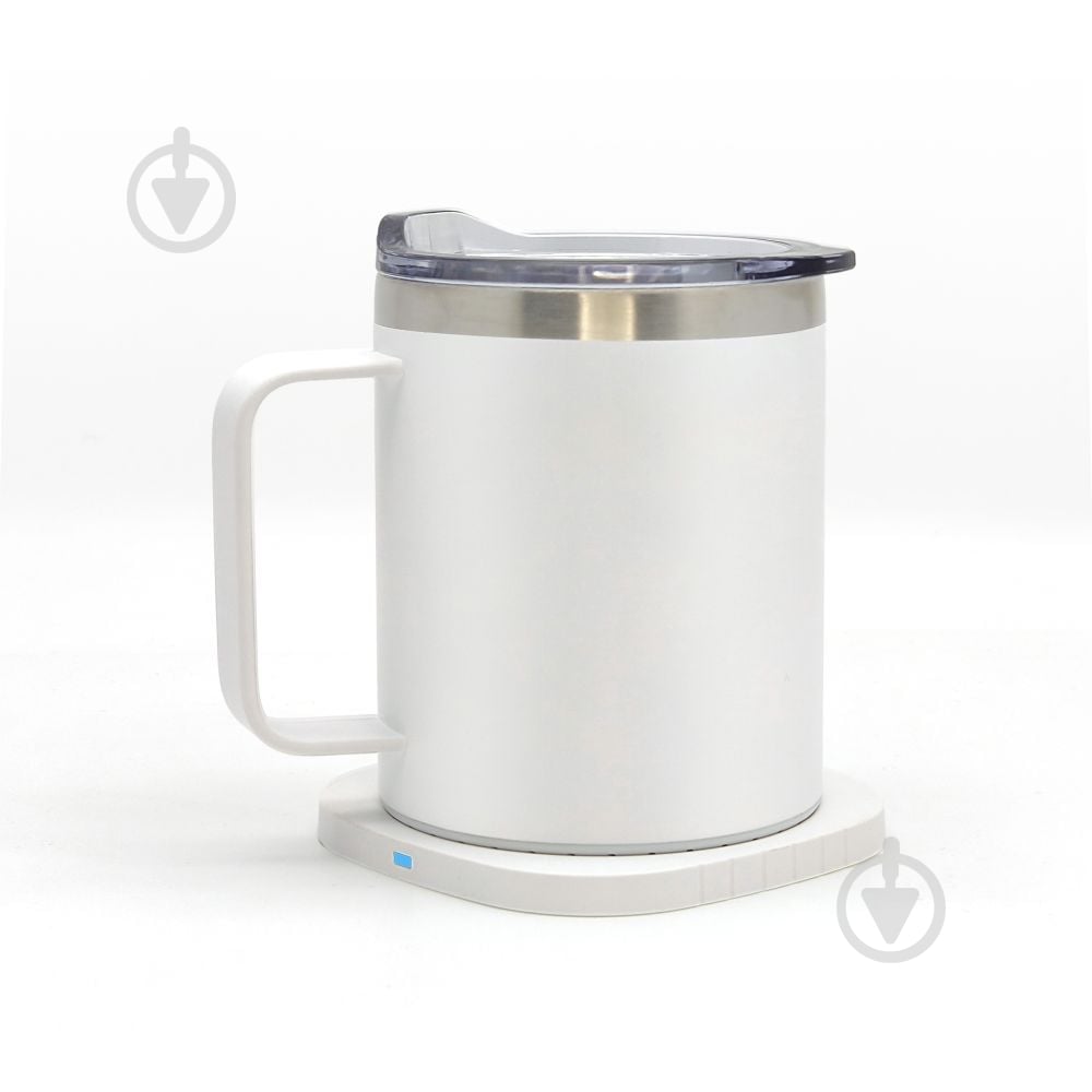 Термокухоль з підігрівом та бездротовою зарядкою 15W TheGeneral ThermoHub 330 мл білий (40021321-08) - фото 2 Термокухоль з підігрівом та бездротовою зарядкою 15W TheGeneral ThermoHub 330 мл білий (40021321-08) - фото 2