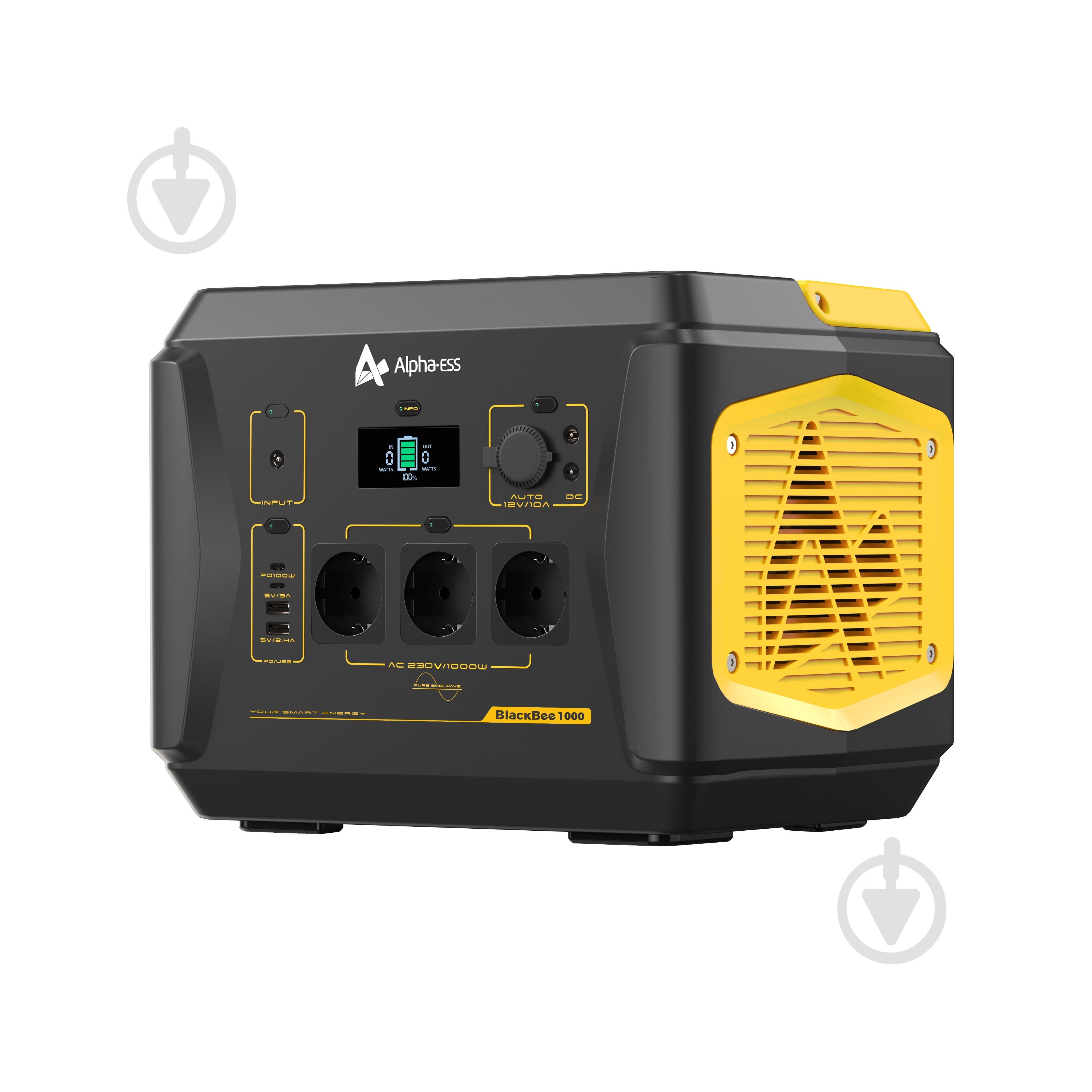 Зарядная станция AlphaESS BlackBee 1000 (1036 Вт·ч) - фото 2