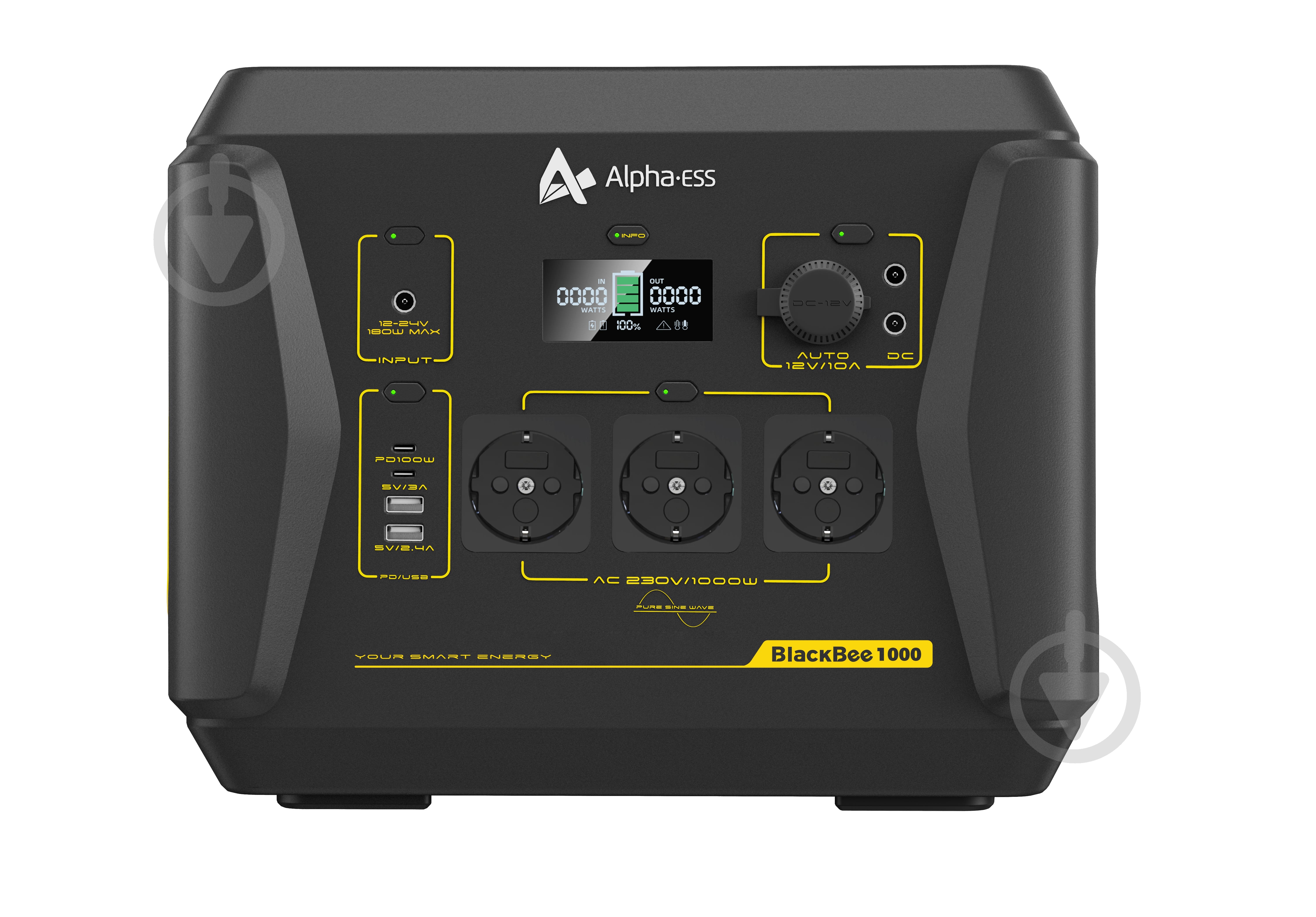 Зарядная станция AlphaESS BlackBee 1000 (1036 Вт·ч) - фото 3