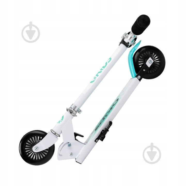 Самокат Qkids дитячий Flo blue/black белый HUBA00012 - фото 5 Самокат Qkids дитячий Flo blue/black белый HUBA00012 - фото 5
