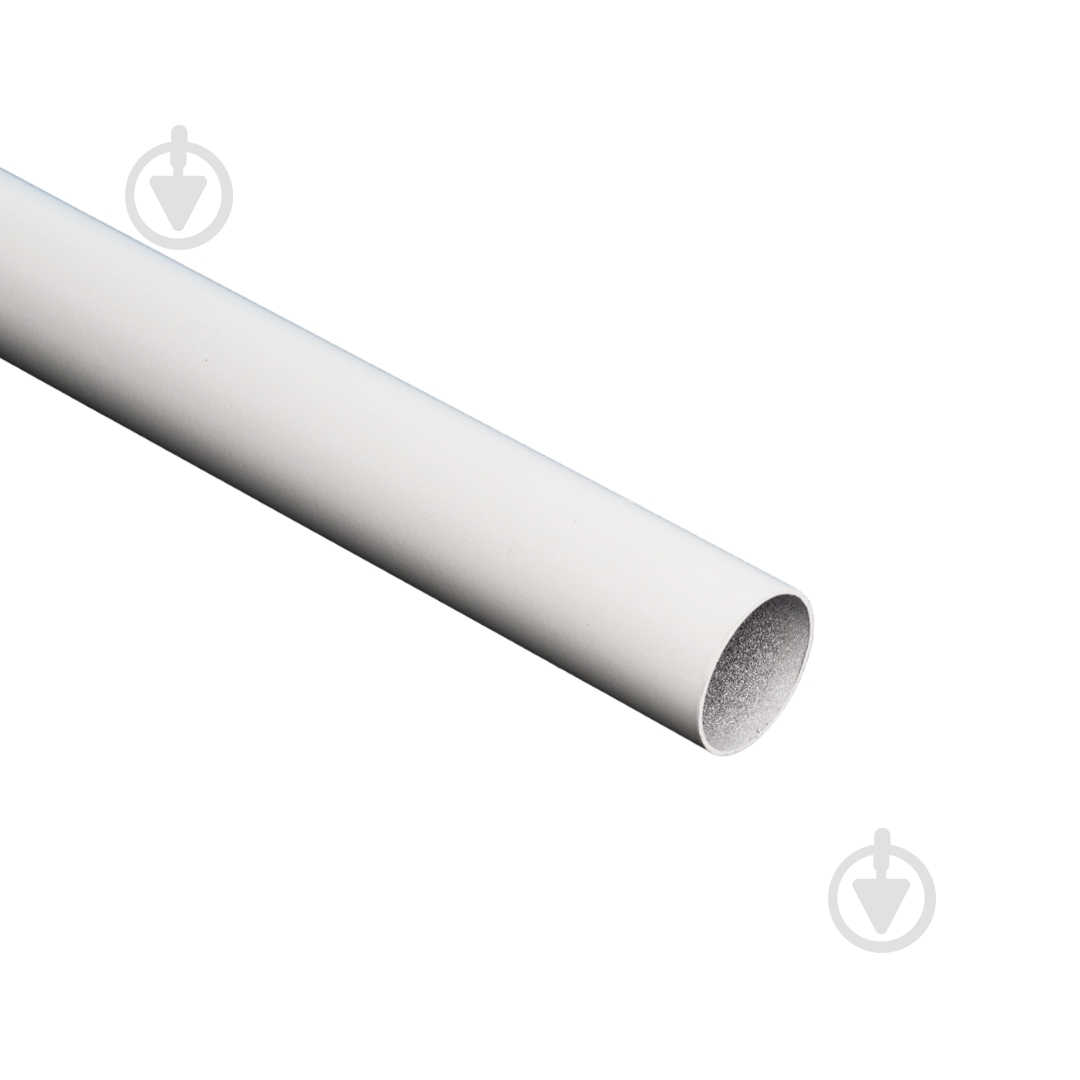 Труба мебельная Homax 25x0,8x3000 мм TUBE-25-3000 WHT белый матовый - фото 1