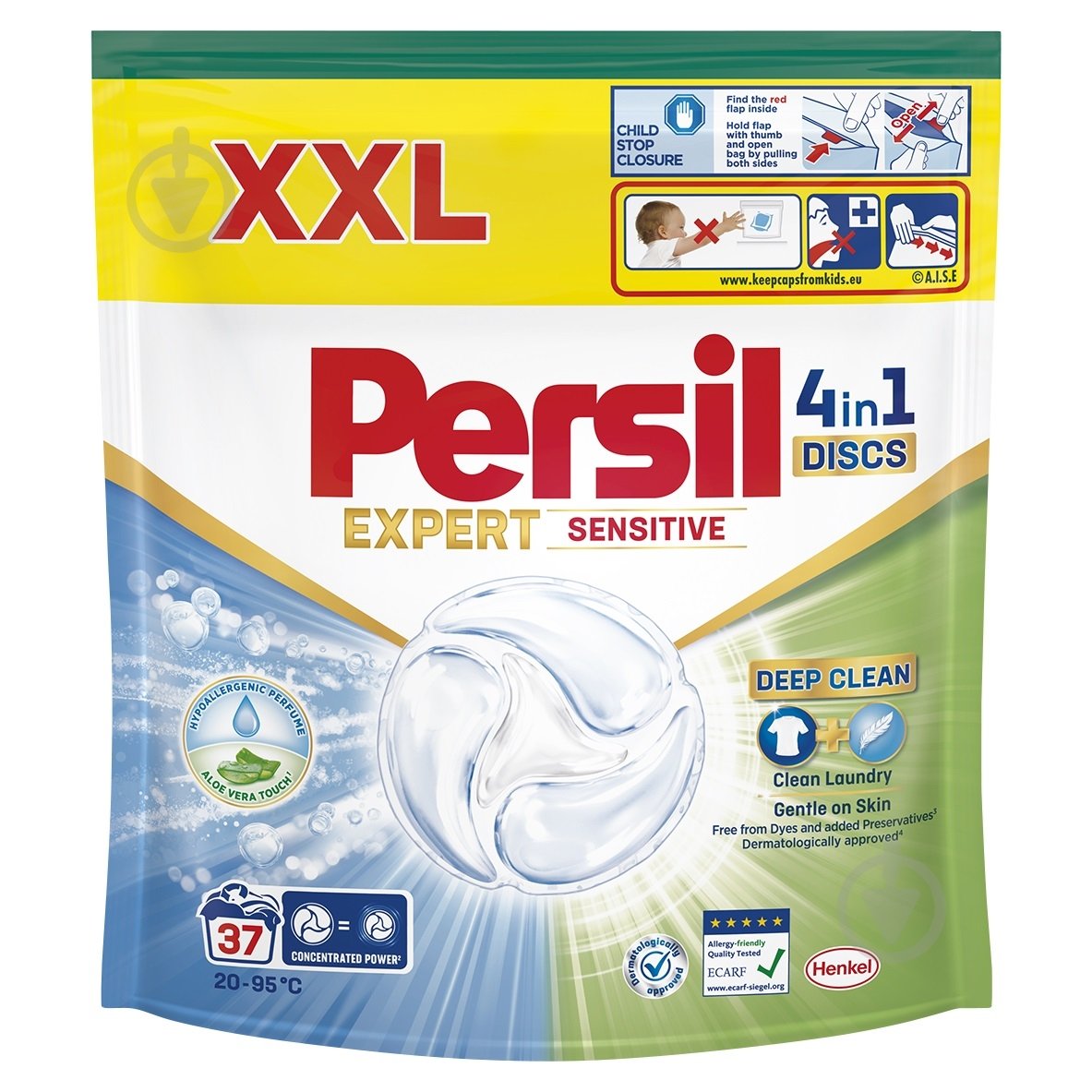 Капсули для машинного прання Persil Sensitive НОВИНКА! 37 шт. - фото 1