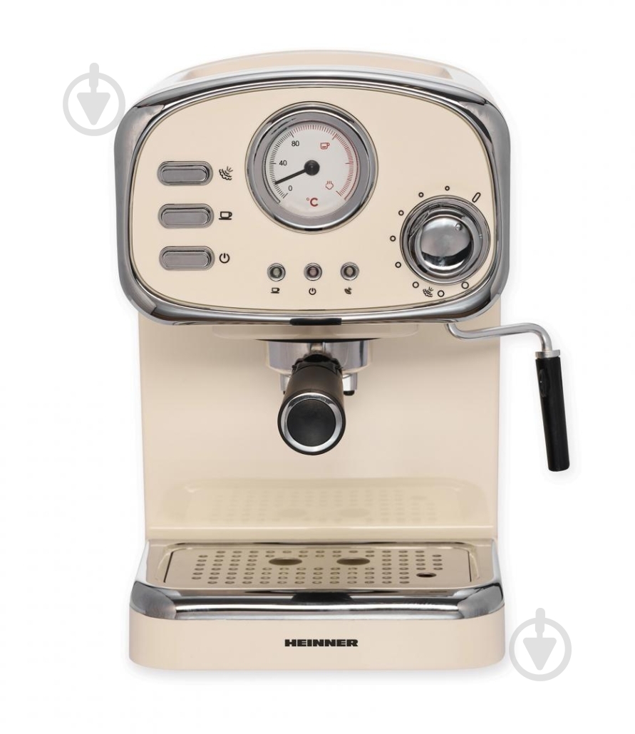 Кофеварка рожковая Heinner HEM-1100CR - фото 2