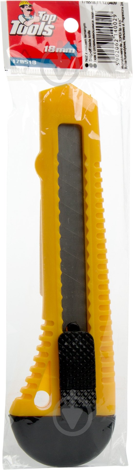 Нож сегментный Top Tools  17B518 - фото 2