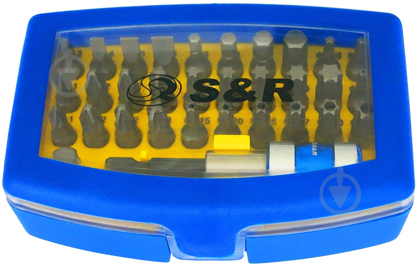 Набір біт S&R із тримачем 32 шт. 251512732 - фото 2