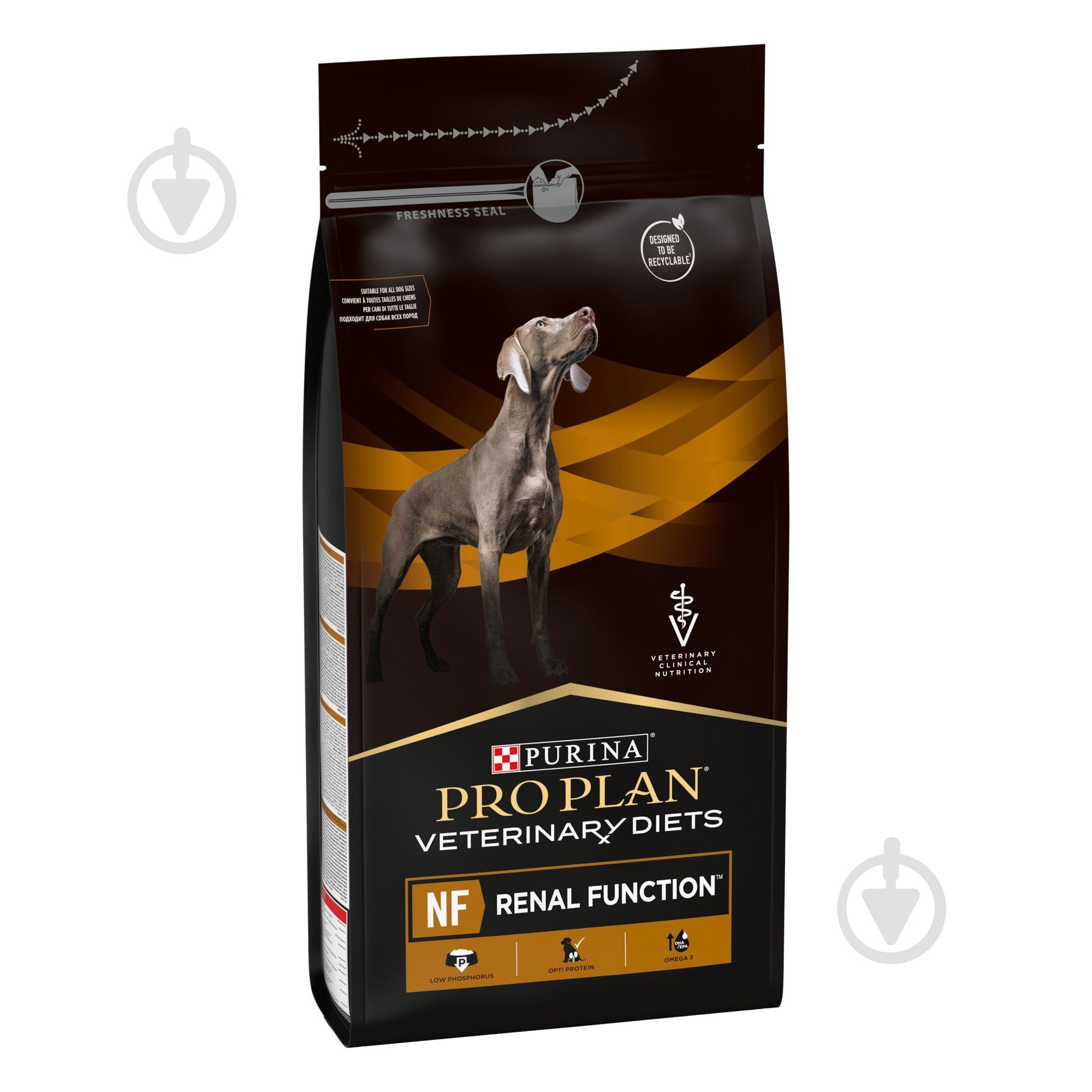 Корм сухий ProPlan by Purina VETERINARY DIETS NF Renal Function для дорослих собак для підтримання функції ни - фото 2 Корм сухий ProPlan by Purina VETERINARY DIETS NF Renal Function для дорослих собак для підтримання функції ни - фото 2