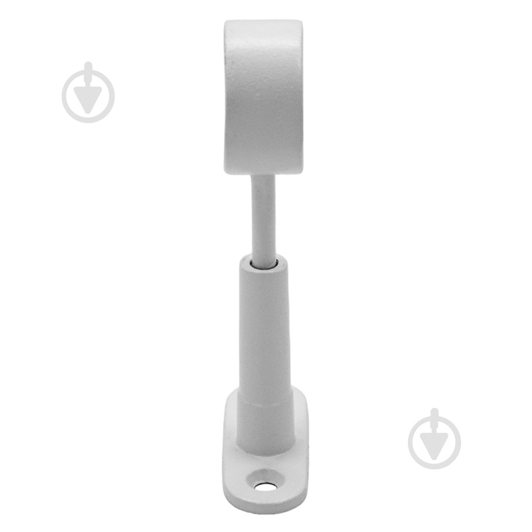 Крепление трубы Homax d25 R-50R WHT дистанционное регулируемо матовое белое - фото 2