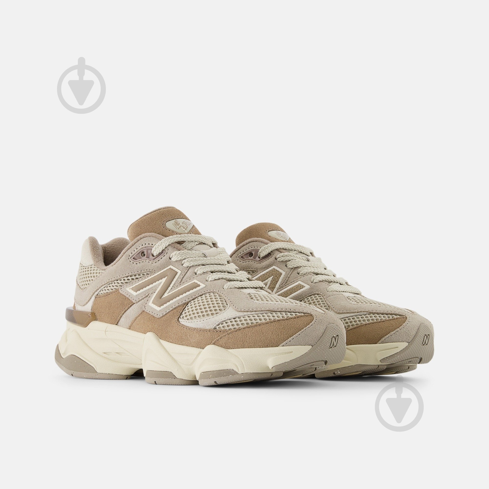 Кроссовки для девочек демисезонные New Balance GC9060EX р.39 коричневые - фото 2 Кроссовки для девочек демисезонные New Balance GC9060EX р.39 коричневые - фото 2