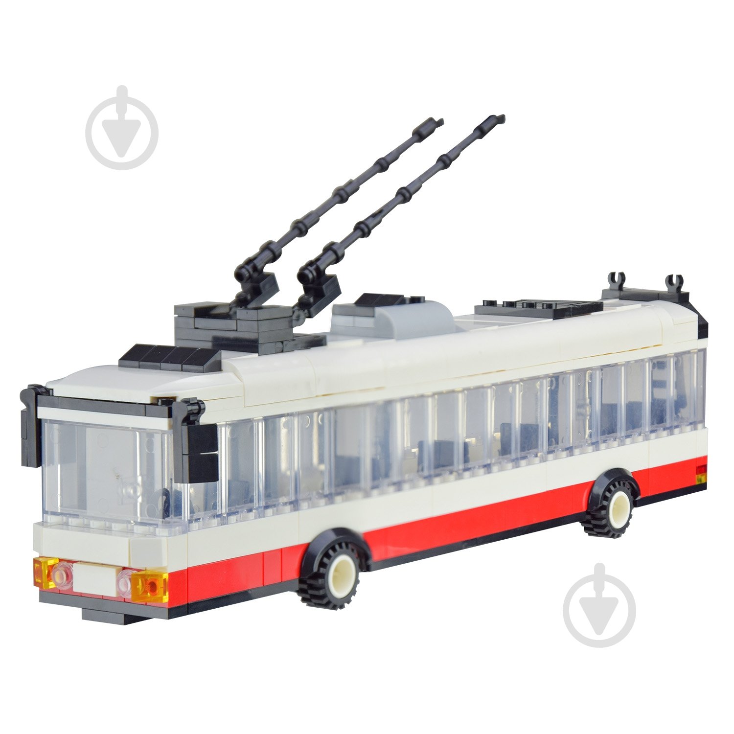 Автоконструктор Iblock Троллейбус PL-921-378 - фото 5