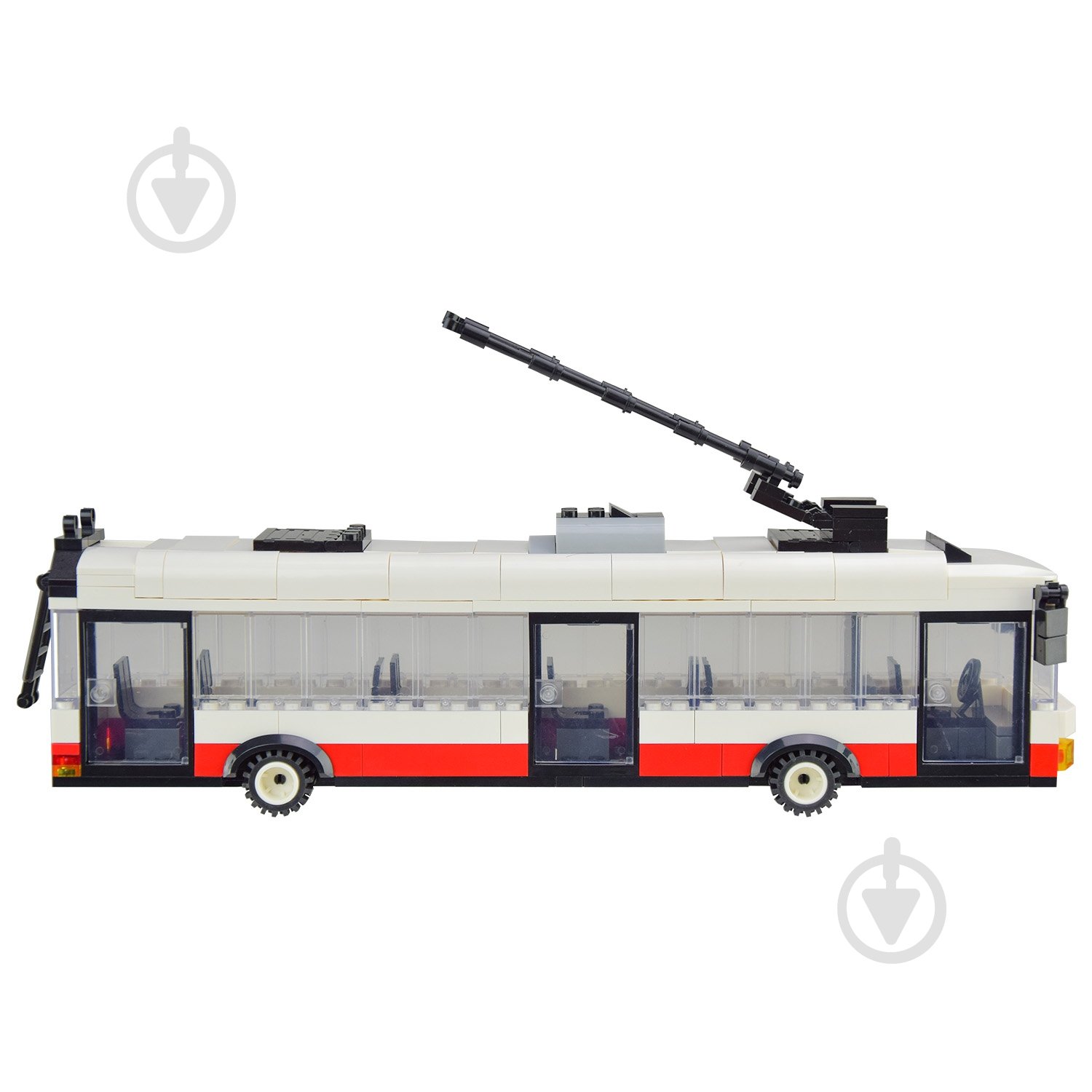 Автоконструктор Iblock Троллейбус PL-921-378 - фото 7
