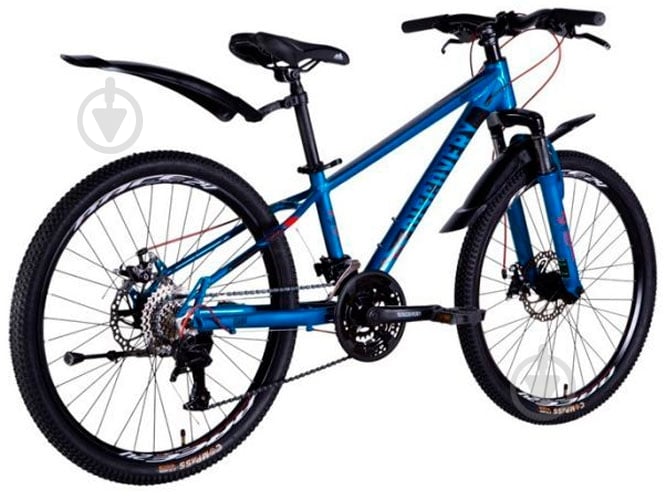 Велосипед Discover 24" 11.5"(29 см) OPS-DIS-24-337 синий - фото 6 Велосипед Discover 24" 11.5"(29 см) OPS-DIS-24-337 синий - фото 6
