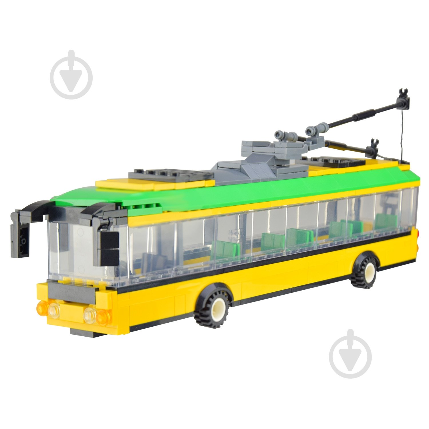 Автоконструктор Iblock Троллейбус PL-921-379 - фото 4