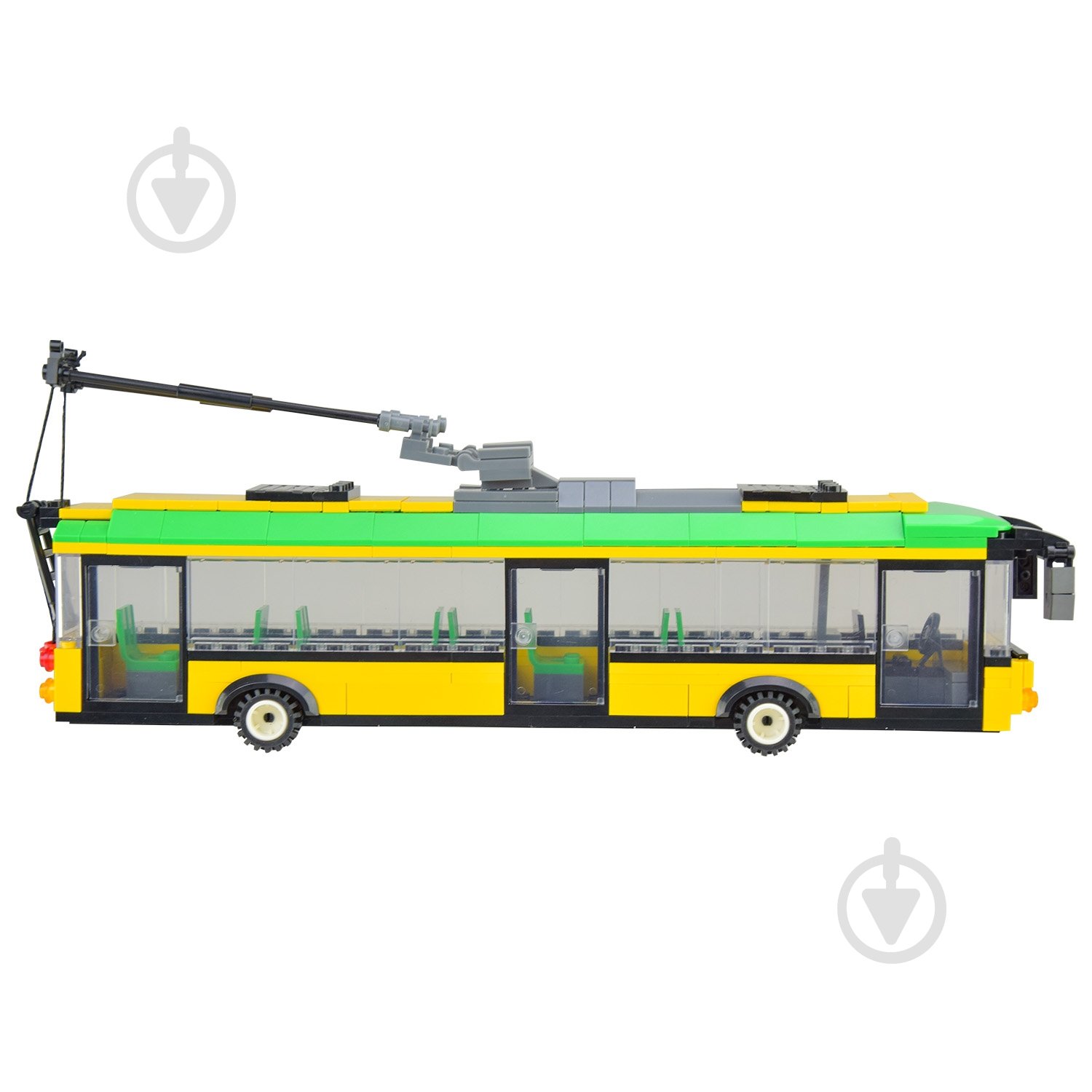 Автоконструктор Iblock Троллейбус PL-921-379 - фото 6