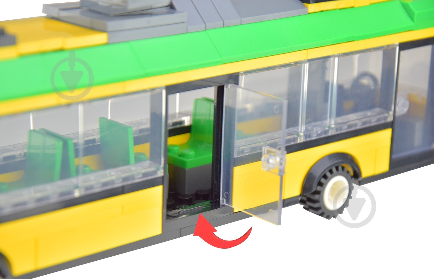 Автоконструктор Iblock Троллейбус PL-921-379 - фото 8