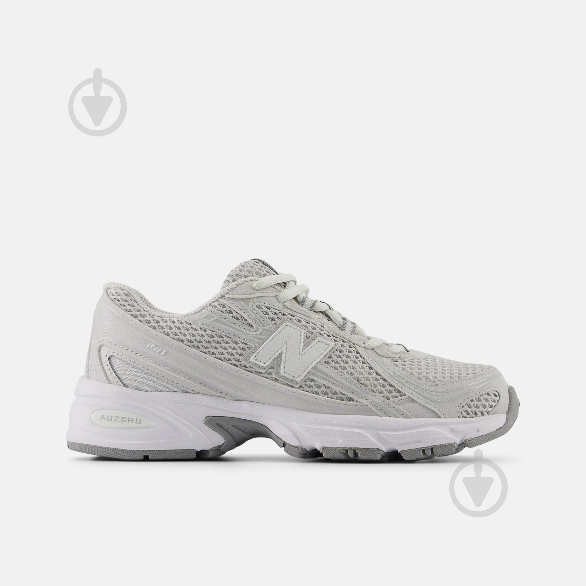 Кросівки для дівчаток демісезонні New Balance GR740GS р.39 сірі - фото 1