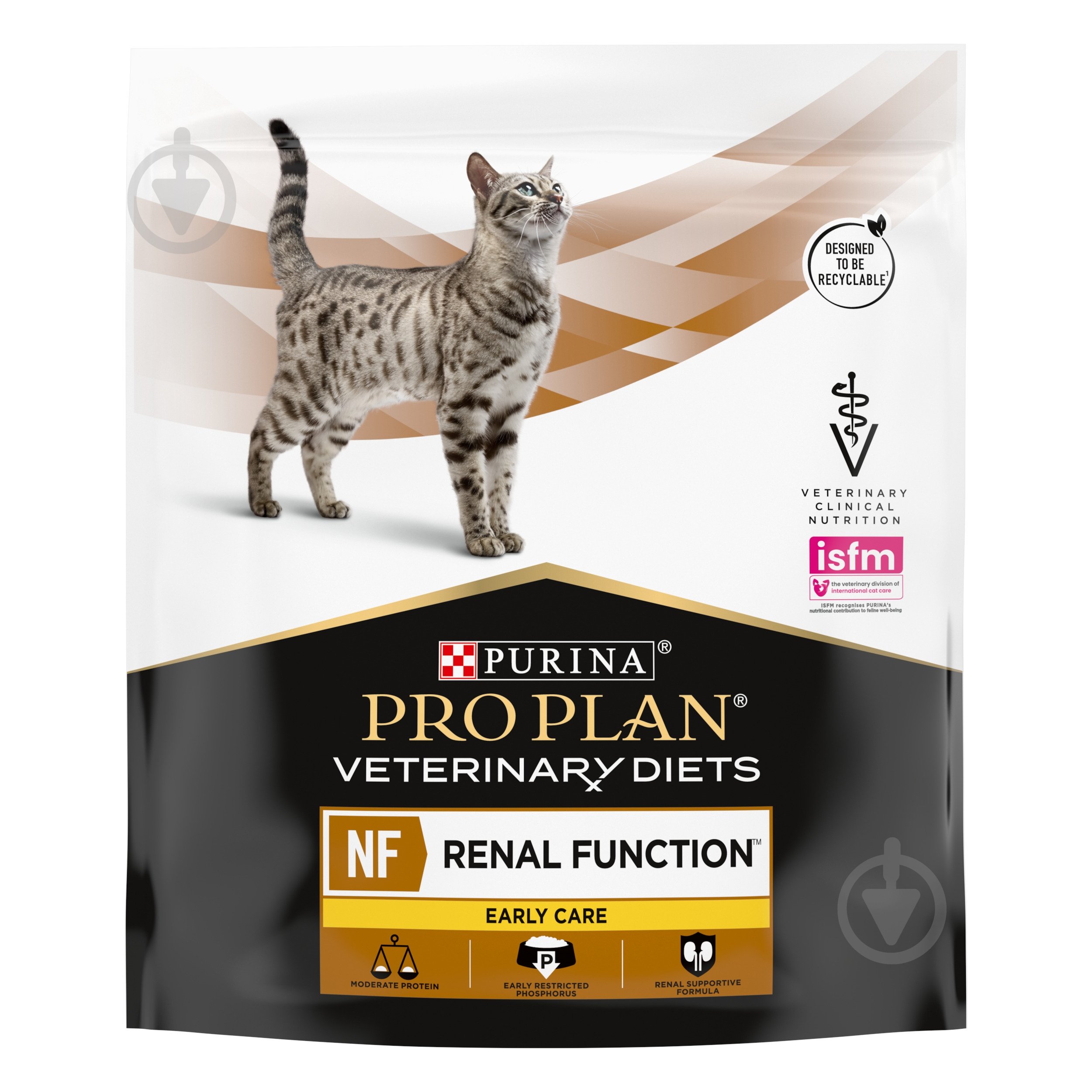 Корм сухой для взрослых кошек ProPlan by Purina VETERINARY DIETS NF Renal Function Early Care для поддержки функции почек при хронической болезни почек на ранних стадиях 1,5 кг - фото 1