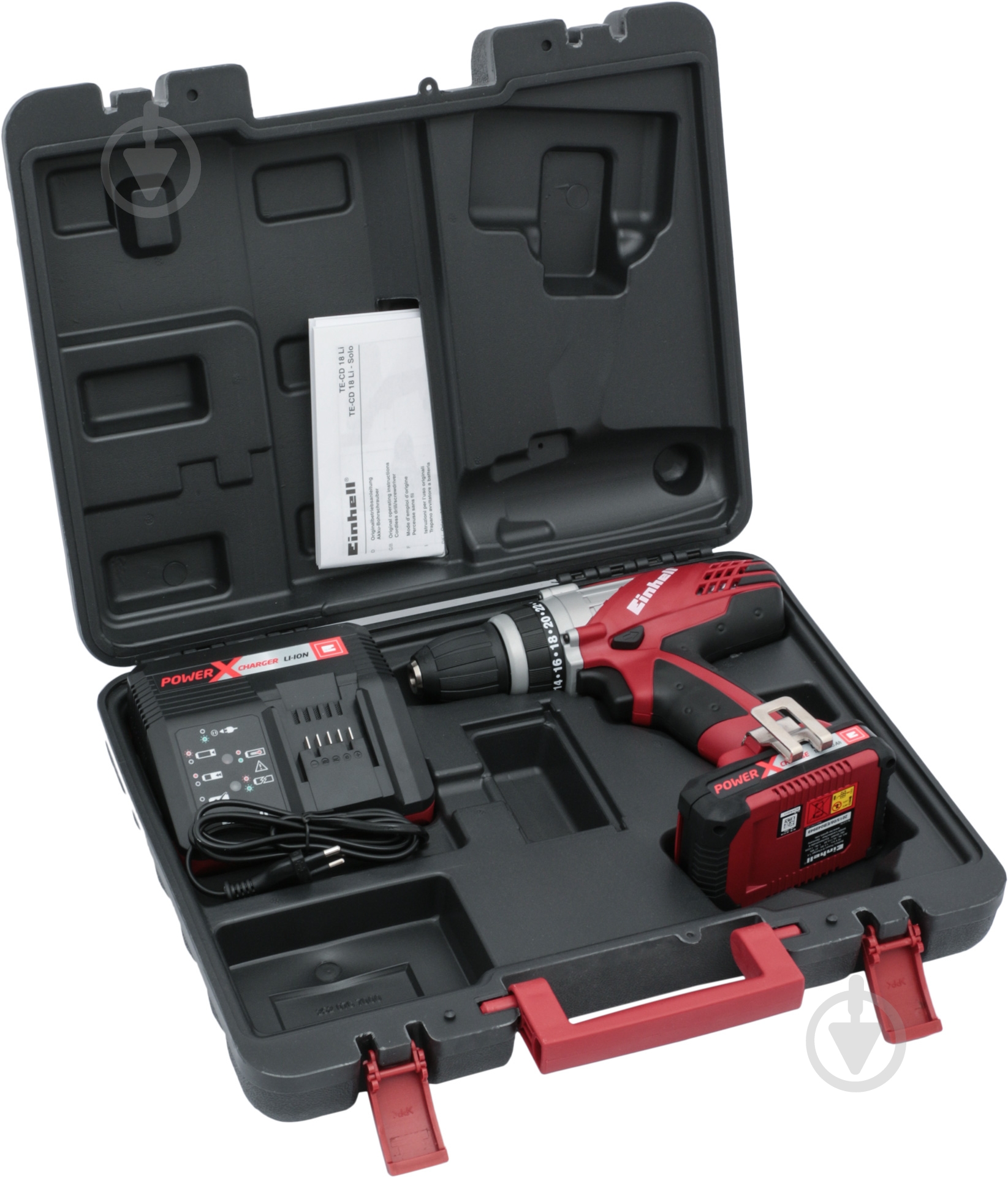 Шуруповерт аккумуляторный Einhell X-Change 4513690 - фото 3 Шуруповерт аккумуляторный Einhell X-Change 4513690 - фото 3