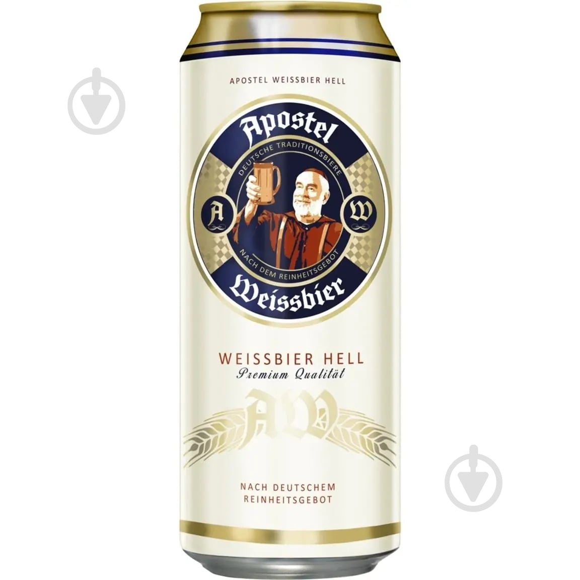 Пиво Apostel Weissbier Hell ж/б 0,5 л - фото 1