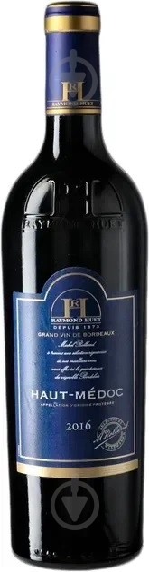 Вино RAYMOND HUET красное сухое MEDOC 0,75 л - фото 1