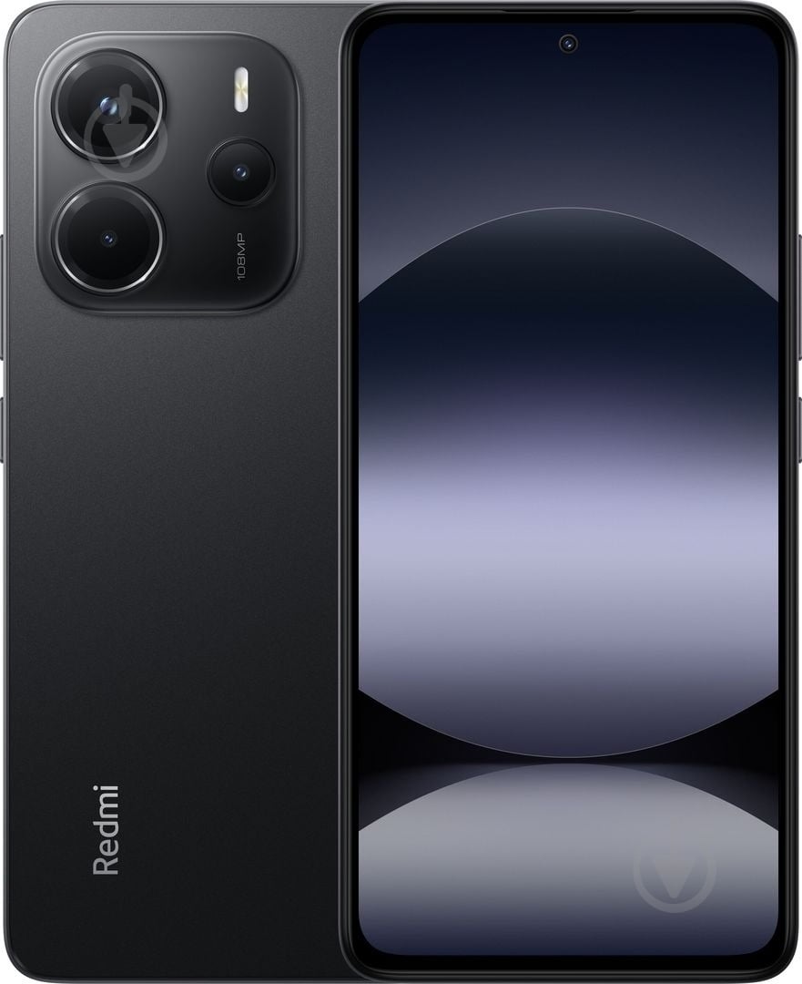 Смартфон Xiaomi Redmi Note 14 8/256GB midnight black (1123261) - фото 1