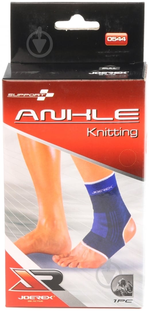 Суппорт голеностопа Joerex 544 р. M синий - фото 2 Суппорт голеностопа Joerex 544 р. M синий - фото 2