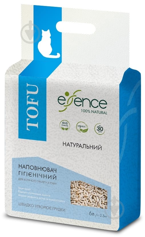 Наповнювач для котячого туалету Essence 2,53 кг - фото 1 Наповнювач для котячого туалету Essence 2,53 кг - фото 1