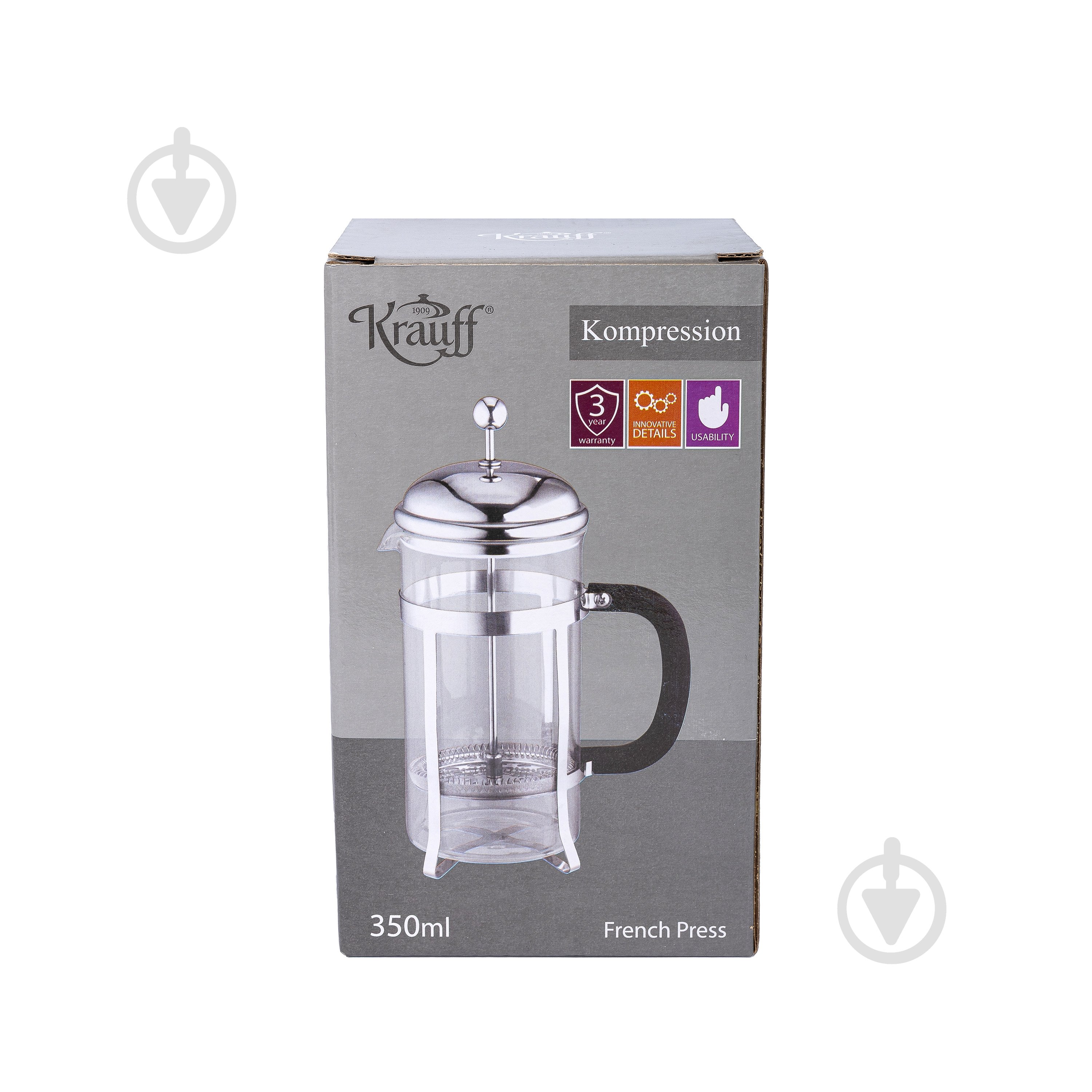 Френч-пресс Krauff 350 мл 26-177-009 - фото 5