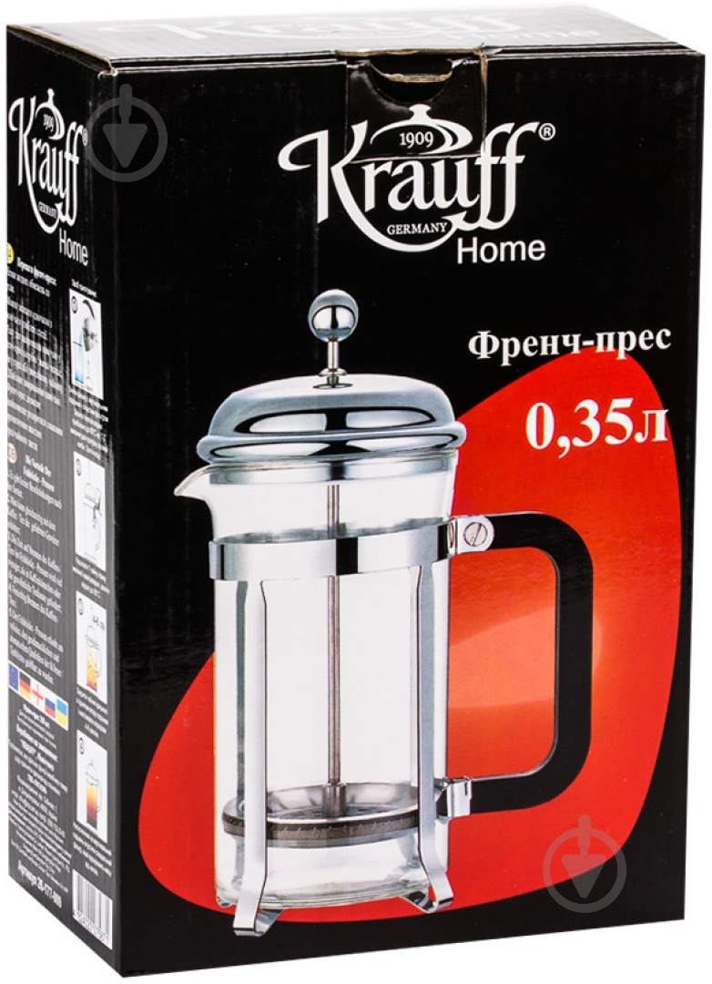 Френч-пресс Krauff 350 мл 26-177-009 - фото 8