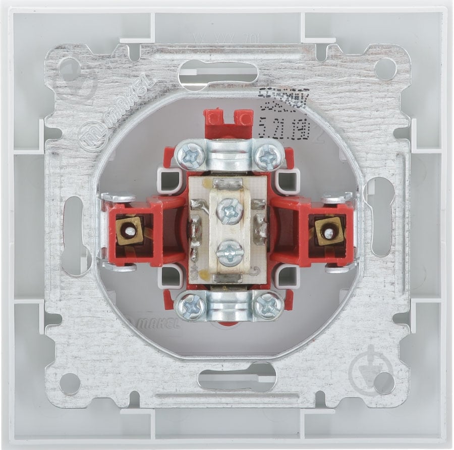 Розетка TV Makel Karea белый - фото 3