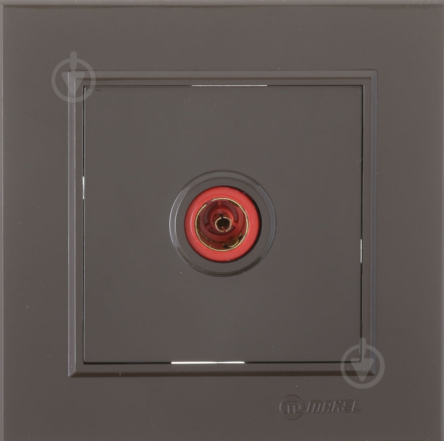 Розетка TV Makel Karea коричневый - фото 1 Розетка TV Makel Karea коричневый - фото 1