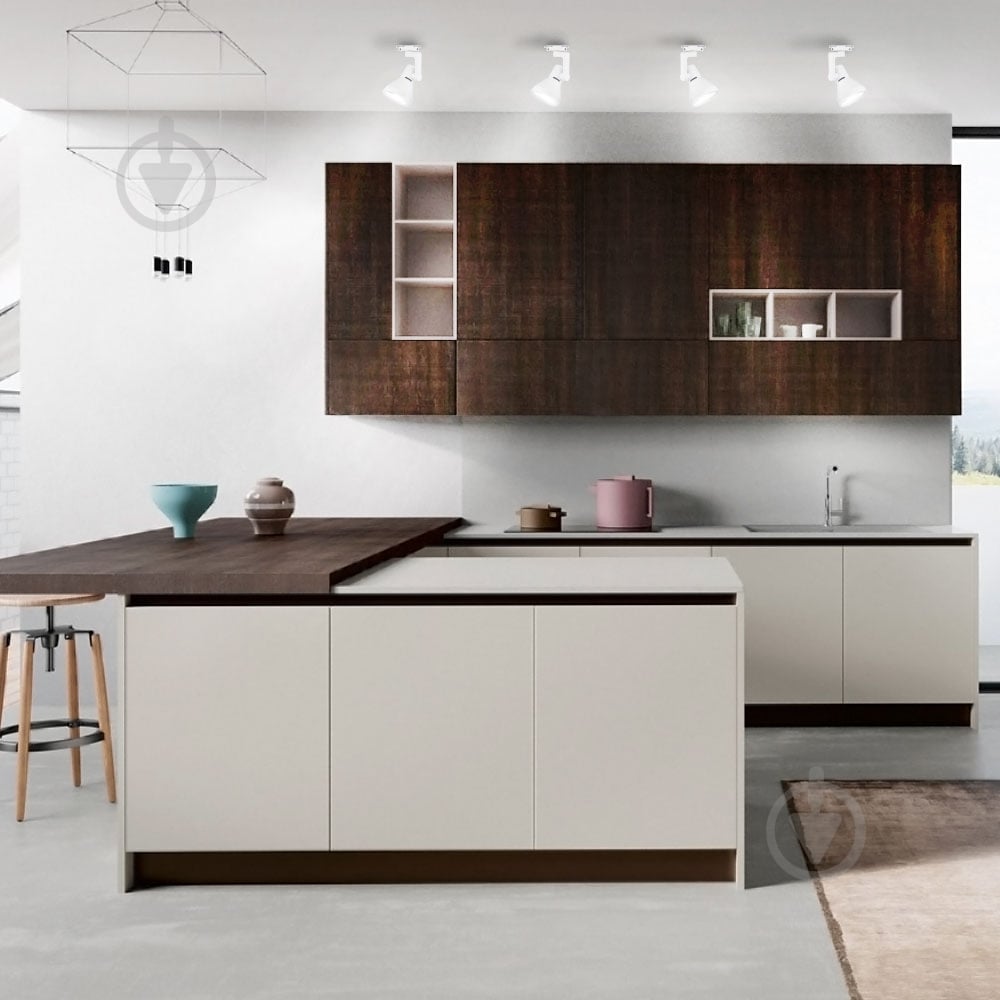 Трековый прожектор LightMaster MLT227 E27 60 Вт белый - фото 5 Трековый прожектор LightMaster MLT227 E27 60 Вт белый - фото 5