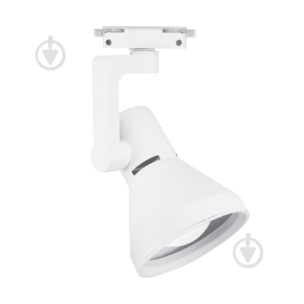 Трековый прожектор LightMaster MLT227 E27 60 Вт белый - фото 1 Трековый прожектор LightMaster MLT227 E27 60 Вт белый - фото 1