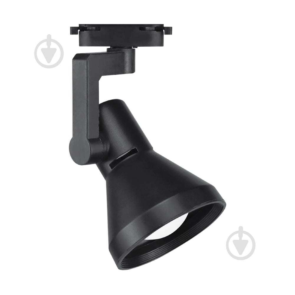 Трековий прожектор LightMaster MLT227 E27 60 Вт чорний - фото 1