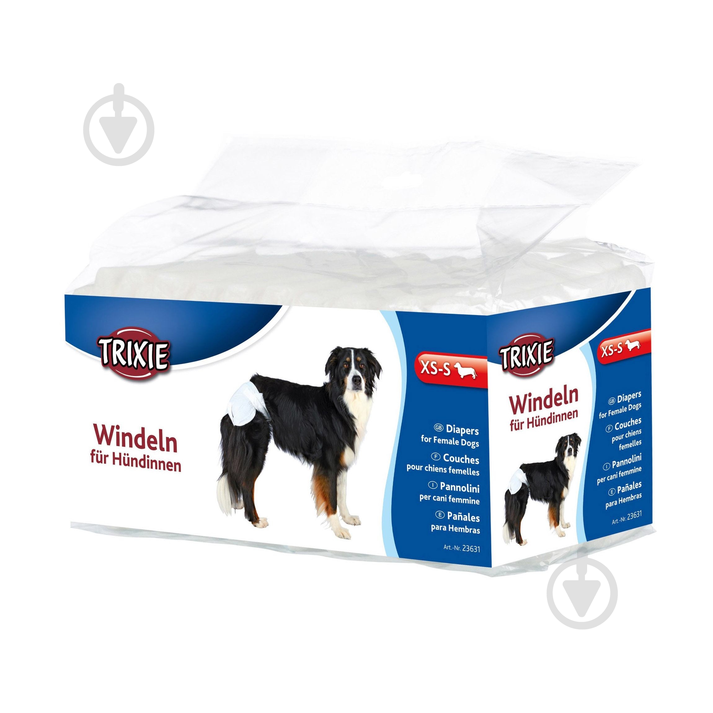 Підгузки Trixie XS-S 12 шт. для собак - фото 1