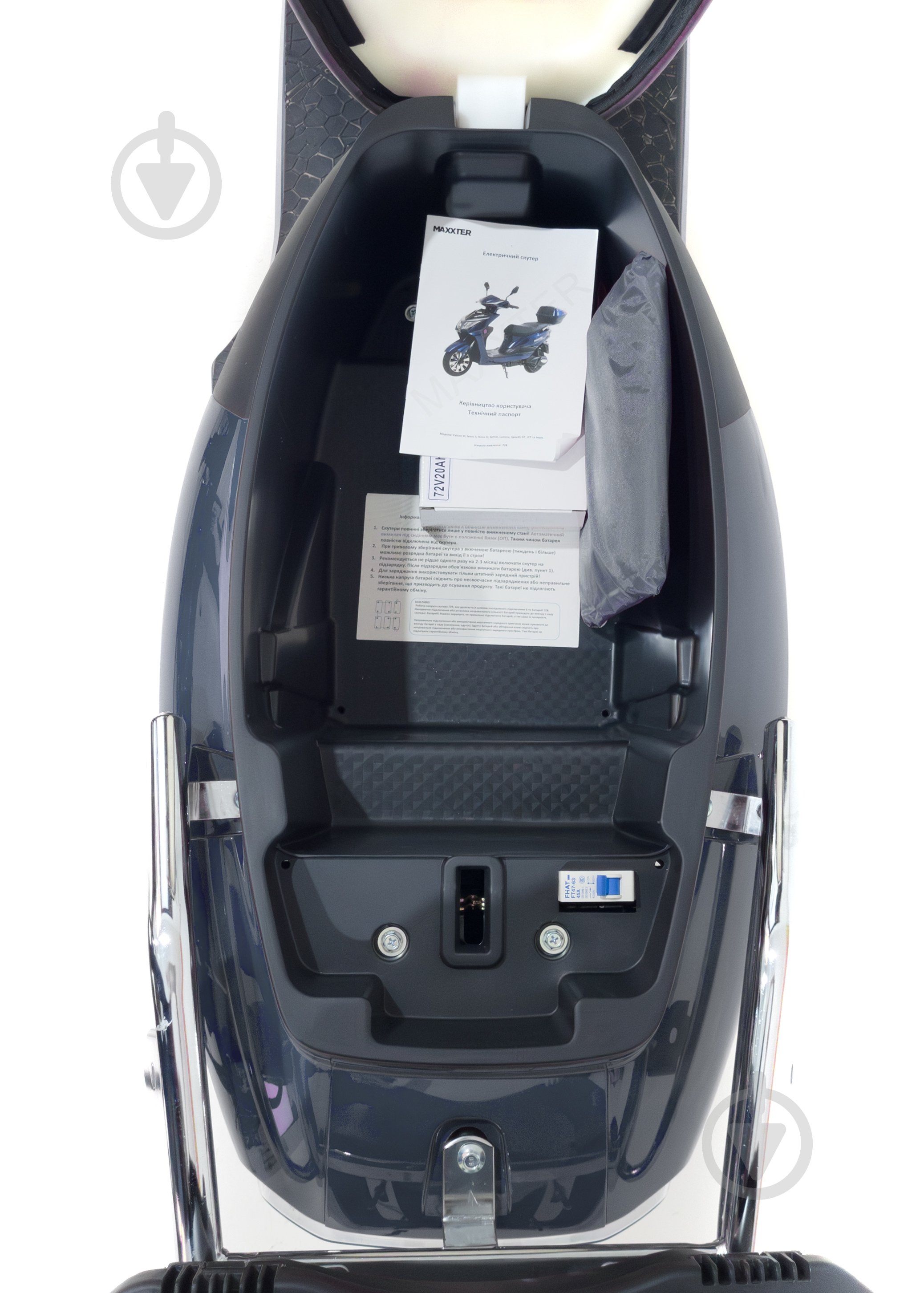 Електроскутер Maxxter LUMINA Blue - фото 6