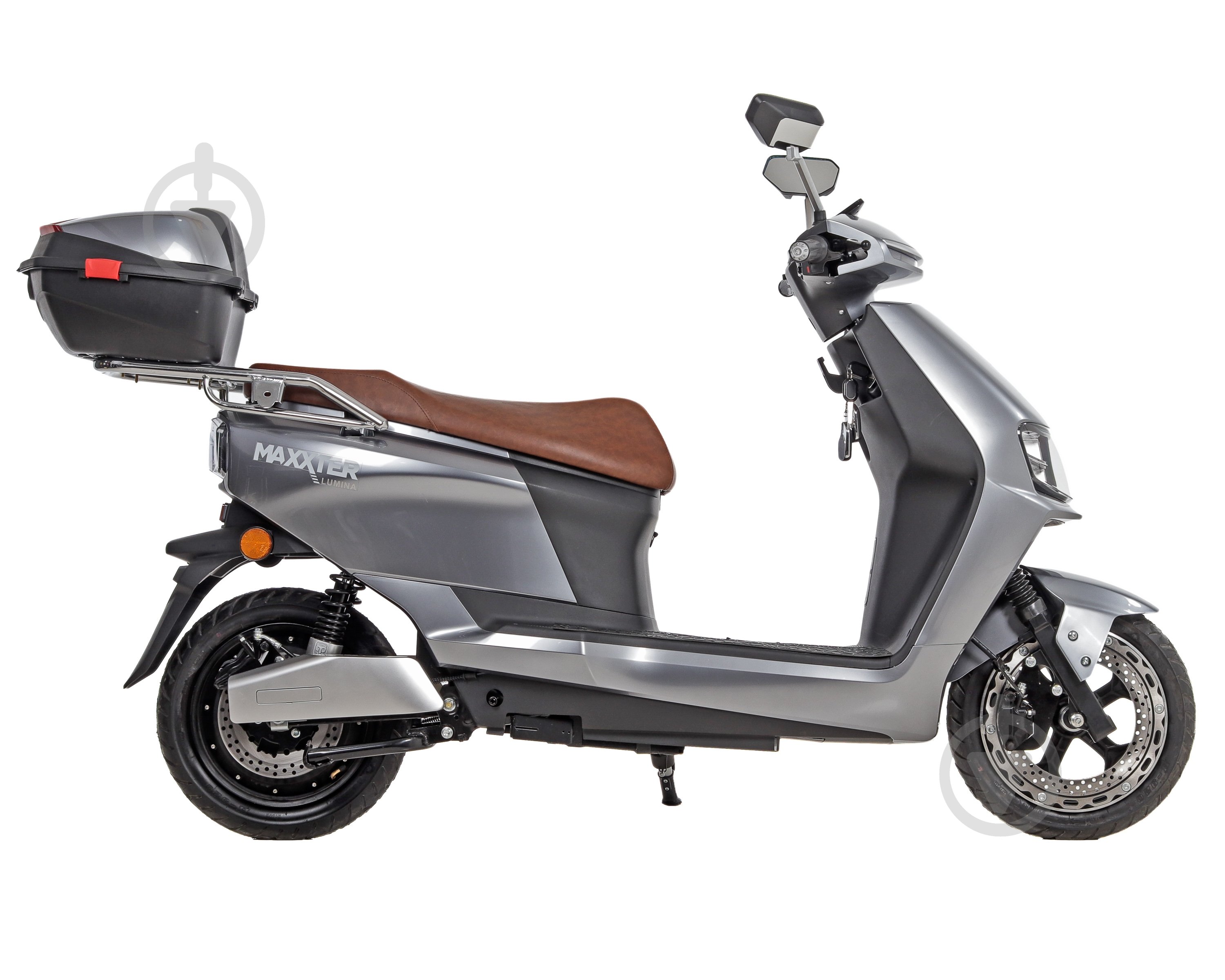 Електроскутер Maxxter LUMINA Silver - фото 2