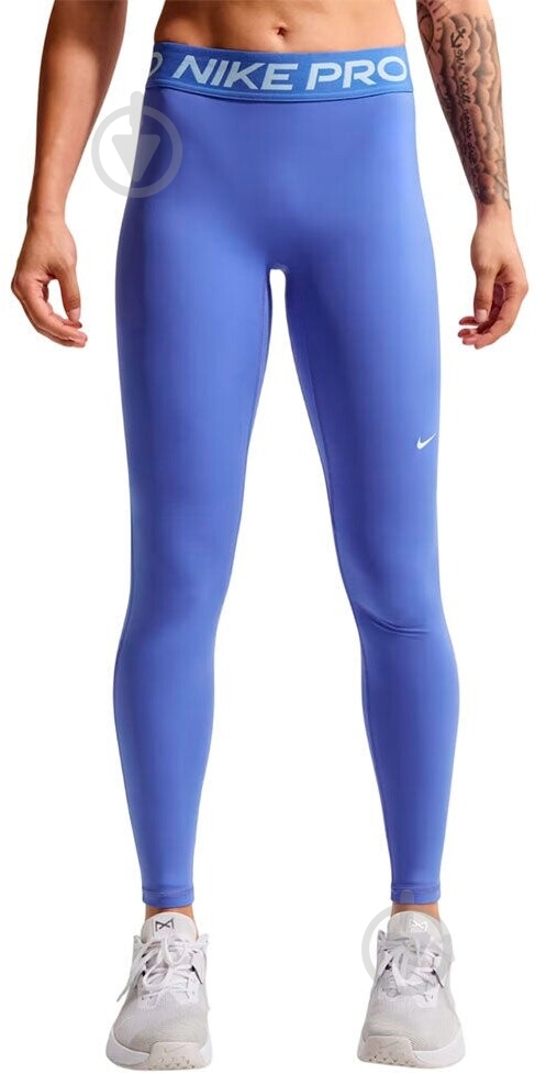 Лосины Nike W NP DF 365 MR TIGHT USM IQ0886-570 р.M фиолетовый - фото 3